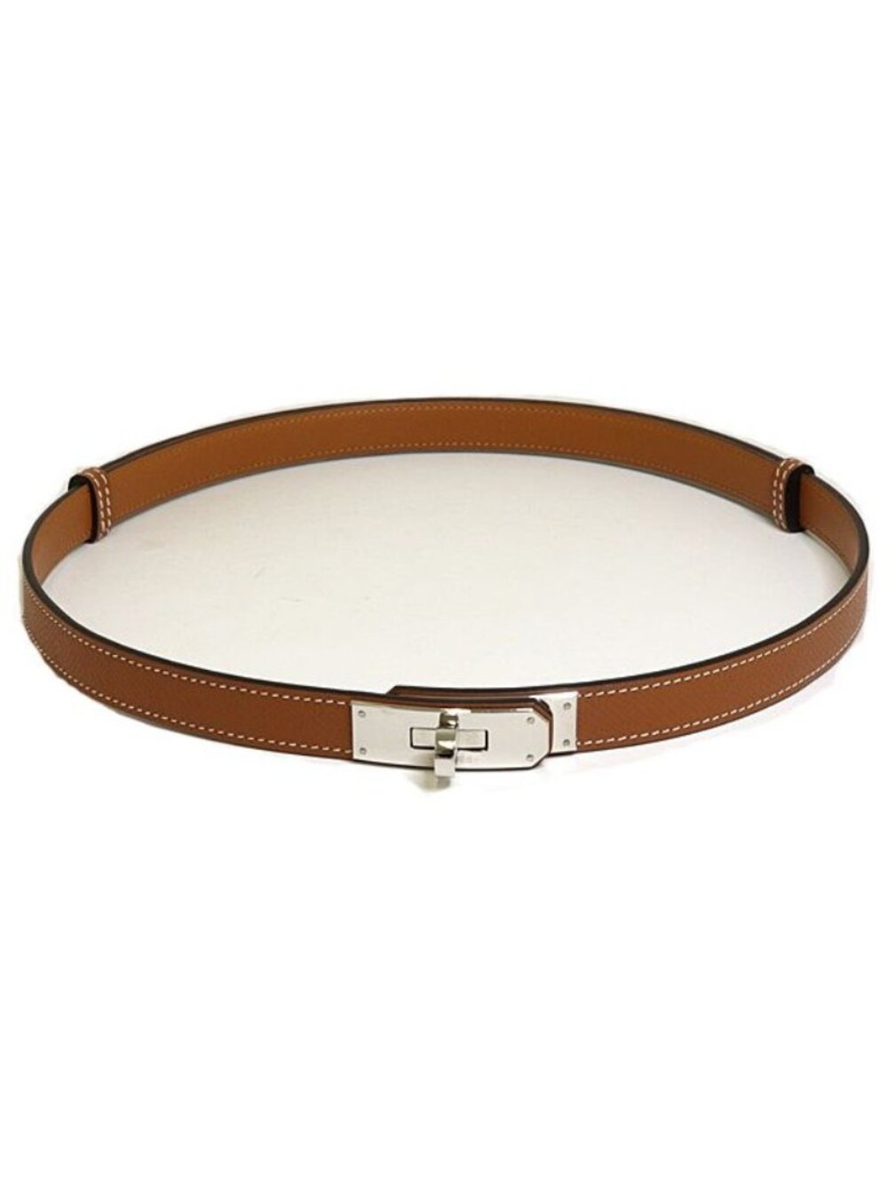 Hermes Belt Epsom Gold Brown